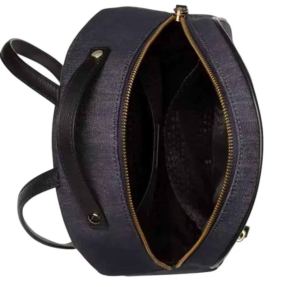 Kate Spade Grove Street Denim Poppy Embroidered Backpack New with Tag MSRP $299